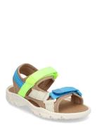 Bisgaard Nico Shoes Summer Shoes Sandals Multi/patterned Bisgaard