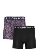 Bamboo Cotton Blend Boxer 2P Boxershorts Black Björn Borg