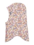 Viscose Elastane Balaclava Aop Accessories Headwear Balaclava Pink Mik...