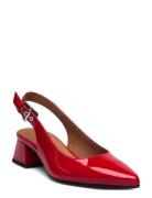 Sling Back Shoes Sling Backs Heeled Slingbacks Red Billi Bi