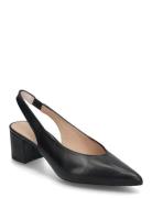 Jensennto Shoes Sling Backs Heeled Slingbacks Black UNISA