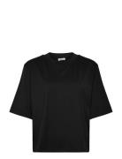 Joyce T-Shirt Designers T-shirts & Tops Short-sleeved Black Stylein