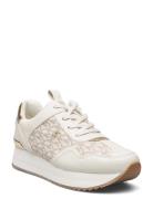 Raina Trainer Low-top Sneakers Cream Michael Kors