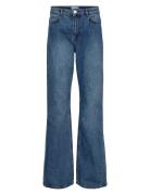 Nulondon Jeans Long Bottoms Jeans Wide Blue Nümph