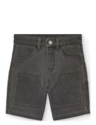 Knit Denim Bermuda Shorts Bottoms Shorts Grey Boboli