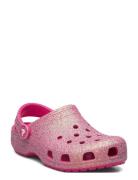 Classic Iridescent Glitter Cgk Shoes Clogs Pink Crocs