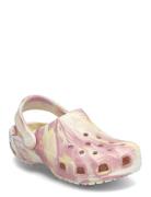 Classic Glow Marbled Clog K Shoes Clogs Pink Crocs