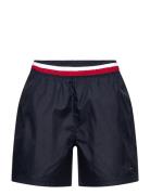 Medium Drawstring Badeshorts Navy Tommy Hilfiger