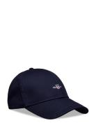 High Shield Cotton Twill Cap Designers Headwear Caps Navy GANT