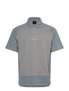 Polo Shirt Tops Polos Short-sleeved Grey Armani Exchange