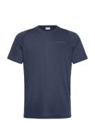 Collective Bi-Blend Ss Tee M Sport T-Kortærmet Skjorte Navy Craft