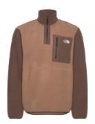 M Yumiori 1/4 Zip Sport Sport Clothing Sport Fleeces & Midlayers Brown...