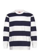 Striped T-Shirt Long Sleeves Héritage Designers T-Langærmet Skjorte Wh...