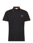 Crypto Tops Polos Short-sleeved Black Reiss