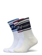 3 Pack Asics Logo Crew Sock Sport Socks Regular Socks Multi/patterned ...