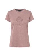 Pinec Top W Sport T-shirts & Tops Short-sleeved Brown Five Seasons