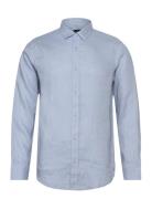 Shirt Tops Shirts Linen Shirts Blue Armani Exchange