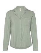 Jacket Ls Jersey Essential Top Green Hunkemöller