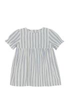 Dress Ss Yd Stripe Dresses & Skirts Dresses Baby Dresses Short-sleeved...