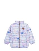 Nylon Puffer 2 In 1 Jacket Foret Jakke Purple Mikk-line