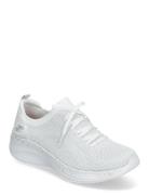 Womens Ultra Flex 3.0 - Lets Dance Low-top Sneakers White Skechers