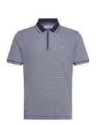 Ao Jqrd 1/4 Zip Tipp Tops Polos Short-sleeved Navy Original Penguin