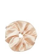 Luster Scrunchie Accessories Hair Accessories Scrunchies Beige Becksön...