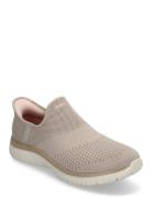 Women Virtue Sleek Low-top Sneakers Beige Skechers