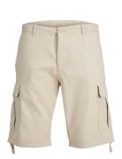 Jpstcole Barkley Cargo Shorts Mid Sn Bottoms Shorts Cargo Shorts Cream...