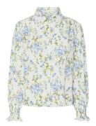 Yastilera Ls Shirt S. Noos Tops Shirts Long-sleeved Blue YAS