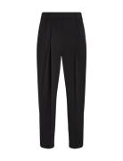 Lw Bi-Stretch Tapered Pants Bottoms Trousers Suitpants Black Tommy Hil...