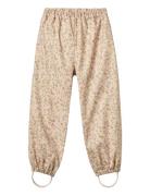 Rainwear Olo Trousers Outerwear Rainwear Bottoms Pink Wheat