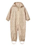 Rainsuit Mika Outerwear Coveralls Rainwear Coveralls Pink Wheat