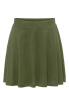 Onlmay Life Skater Skirt Jrs Kort Nederdel Khaki Green ONLY