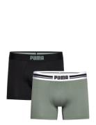 Puma Men Everyday Placed Logo Boxers 2P Boxershorts Multi/patterned PU...