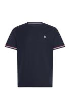 Nils Com Pi Uspa M Tee Tops T-Kortærmet Skjorte Navy U.S. Polo Assn.