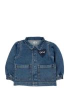 Organic Denim Hearts Jacket Outerwear Jackets & Coats Denim & Corduroy...