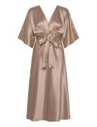 Juno Dress Designers Knee-length & Midi Beige Malina