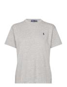 16/1Nex2 Jersy-Ssl-Tsh Tops T-shirts & Tops Short-sleeved Grey Polo Ra...