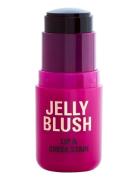 Revolution Jelly Blush Stick Lip And Cheek Stain Cherry Red Rouge Make...