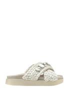 Woven St S Flade Sandaler White Inuikii