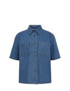 Nulucie Shirt Tops Shirts Denim Shirts Blue Nümph