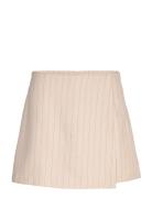 Apricotbberica Skirt Shorts Skirts Short Skirts Beige Bruuns Bazaar