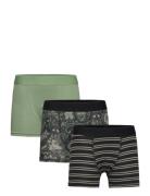 Boxer 3P Grafitti Night & Underwear Underwear Underpants Multi/pattern...