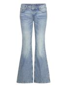Nova Low Rise Slim Bootcut Leg Jeans Bottoms Jeans Boot Cut Blue Weekd...