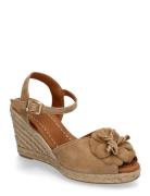 Espadrilles Espadrillos Med Hæl Sandal Brown Billi Bi