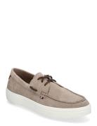 Modern Light Hybrid Suede Boat S Sejlersko Sko Beige Tommy Hilfiger