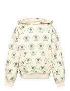 Beaver Kid Hoodie White Flowers Tops Sweatshirts & Hoodies Hoodies Mul...