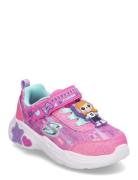 Girls Snuggle Sneaks Skech Squad Low-top Sneakers Pink Skechers