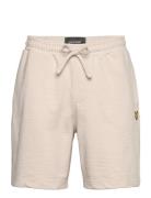 Slub Short Bottoms Shorts Sweat Shorts Cream Lyle & Scott
